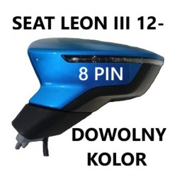 SEAT LEON III 12- LUSTERKO...